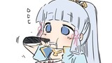 [Genshin Impact Audio Comics] Jadi masih makan Huahua?