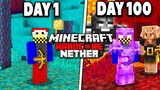 The Nether: 100 Days in Hardcore Minecraft...