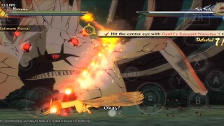 Kurama Naruto Vs Jubii Ekor Sepuluh | Naruto Ultimate Ninja Strom 4