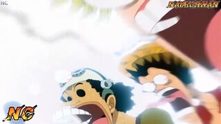 Moment Kocak Sanji Luffy Dan Usop Jatuh Dari Perahu SKYPIEA