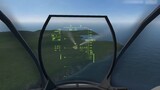 Simulasi mengendarai pesawat di VTOL VR