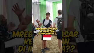 Mrbeast Ke Kondangan Di Indonesia, apakah mrbeast pernah ke Indonesia #shorts