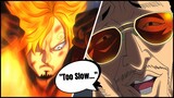 Oda Revealed Straw Hats vs. Admirals? (World's Fastest Man: Future Sight & Ifrit Sanji vs. Kizaru)