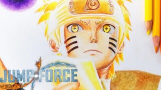 วาด NARUTO Kyuubi Mode (JUMP FORCE 2019)