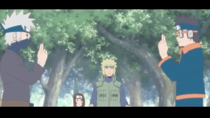 Kakashi VS Obito full fight.