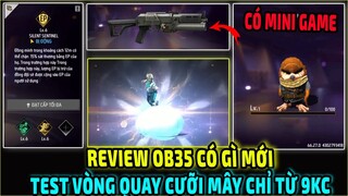 Review Ob35 Có Gì Mới, Pet Mới, PP19 Mới, Nhân Vật Mới || Test Vòng Quay Cưỡi Mây || Free Fire