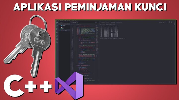 APLIKASI PEMINJAMAN KUNCI SEDERHANA | VISUAL STUDIO