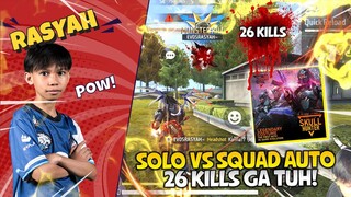 BAR-BAR QEUN AJALAH! SOLO VS SQUAD PAKAI BUNDLE SKULL HUNTER AUTO NAMBAH DMAGE GA TUH! ADA LAWAN GA?