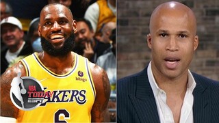 "LeBron is unbelievable, but sorry, Lakers won't win anything this year" - Richard Jefferson