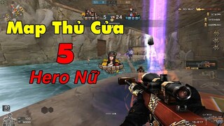 TXT GAMING | Chiến Binh Hero Nữ Cầm Barrett-Royal Dragon 1 Viên 10000 Máu Trong Map Zombie Thủ Cửa 5