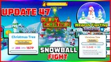 CHRISTMAS EVENT! New Exclusive Weapon & Spell | New SNOWBALL Fighting in Weapon Fighting Simulator