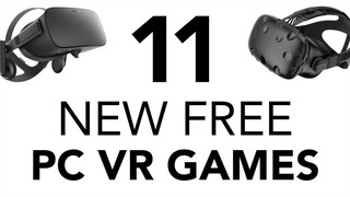 11 New Free PC VR Games! - April 2020