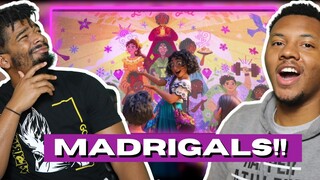 Stephanie Beatriz, Olga Merediz, Encanto - Cast - The Family Madrigal (From "Encanto") | REACTION!