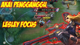 Akai Pengganggu Segalanya Ultimate Lesley Di Gagalin Dong Mobile Legends