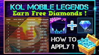 KOL MOBILE LEGENDS BANG BANG | HOW TO APPLY KOL MOBILE LEGENDS | WHATS IS KOL MOBILE LEGENDS | KOL