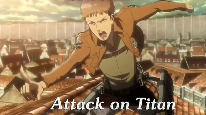 Crimson Bow and Arrow dari "Attack on Titan" oleh Jean