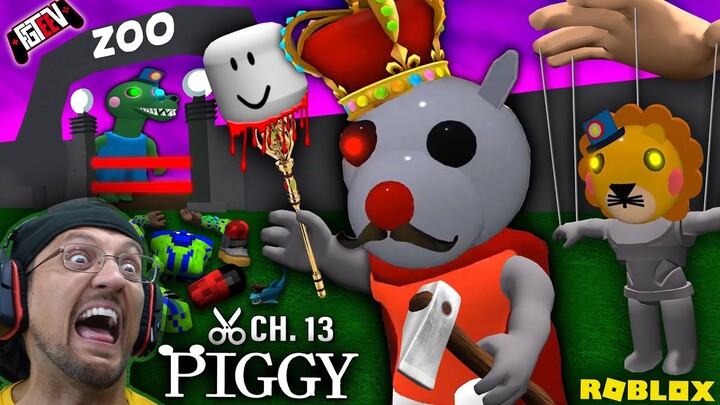 PIGGY CHAPTER 13: The Zoo? (FGTeeV Custom Character Showcase Mod w/ PUPPET BOSS #2)