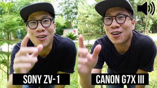 เปรียบเทียบกล้อง COMPACT สำหรับ VLOG SONY ZV-1 VS CANON G7X III ซื้อรุ่นไหนดี ?