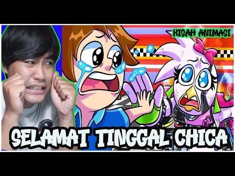 SEDIH BANGET! CHICA MENINGGOY KARENA MENYELAMATKAN FREDDY & GREGORY DARI PARA ROBOT | KISAH ANIMASI