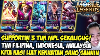 PUBLIK TERKUAT DIBUMI SUPPORTIN 3 TIM *MPL* SEKALIGUS! (TIM FILIPINA, MALAYSIA & INDONESIA)