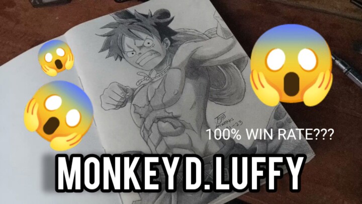 Monkey D. Luffy Pencil Drawing | MJB Artworks