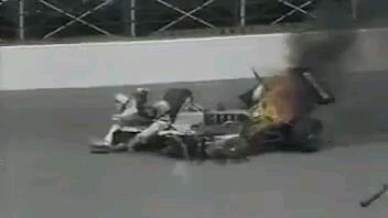 1981 Indianapolis IndyCar Danny ongais near fatal crash