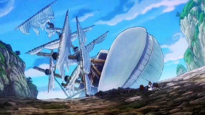 [ One Piece ] Is it the first time you come to Wano country and you have to capsize?