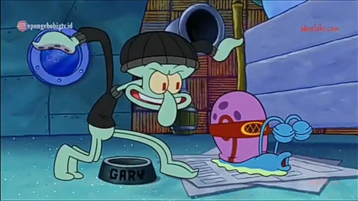 Gary bisa bicara || part 2|| Spongebob Squarepants terbaru bahasa Indonesia