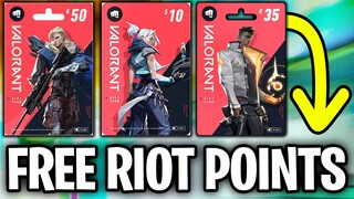 *NEW* How to LEGITIMATELY Get FREE RIOT POINTS