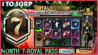 ROYALE PASS M7 | TỔNG HỢP THÔNG TIN QUÀ RANK & FULL QUÀ RP MÙA C2S4 || PUBG MOBILE