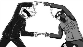 [Jujutsu Kaisen VS Naruto] Kakashi dengan rotasi jarak dekat gaya bumi pertarungan tangan kosong epi