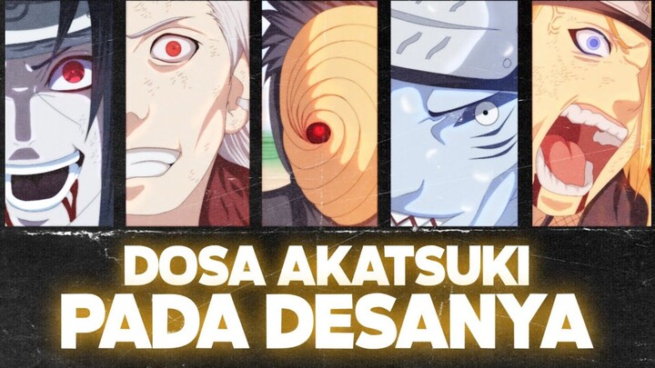 DOSA ANGGOTA AKATSUKI PADA DESANYA