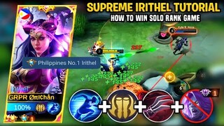 GODMODE!!! IRITHEL BEST ONE SHOT BUILD+UNLI LIFESTEAL🔥 | TOP GLOBAL IRITHEL