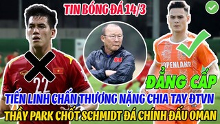 TIN NÓNG: TIẾN LINH CHẤN THƯƠNG NẶNG PHẢI CHIA TAY ĐTVN, THẦY PARK CHỐT VIỆT KIỀU SCHMIDT ĐÁ CHÍNH