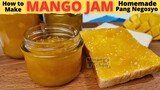 MANGO JAM | How To Make HOMEMADE Mango Jam | FRUIT JAM Recipes | 3 INGREDIENT Mango Jam Recipe