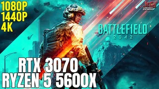 Battlefield 2042 (Beta) | Ryzen 5 5600x + RTX 3070 | 1080p, 1440p, 4K benchmarks!