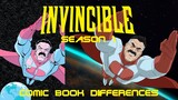 Invincible Season 1 All Major Comic Book Differences