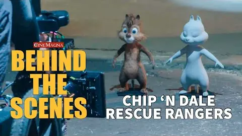Chip n’ Dale Rescue Rangers Movie Behind The Scenes