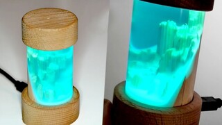 Lampu malam yang terbuat dari resin! Karya seni ini terlalu mengagumkan [Jedrek]