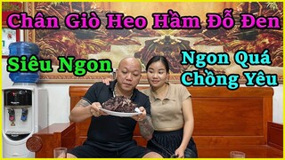 Vợ Chồng NgọcRambo làm món GIÒ HEO hầm ĐỖ ĐEN vs THUỐC BẮC cực đỉnh…!