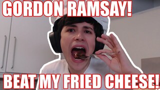 George challenges Gordon Ramsay to beat his Fried Cheese ft. Dream, Quackity and Badboyhalo 😂🤣