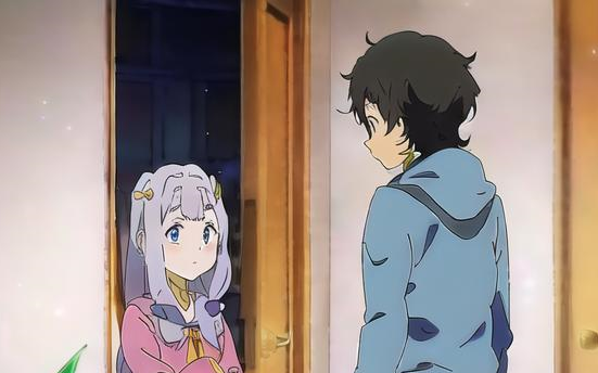 Eromanga OP, but AI redrawn it in Kyoto Animation style (actually Hyouka, see the introduction)