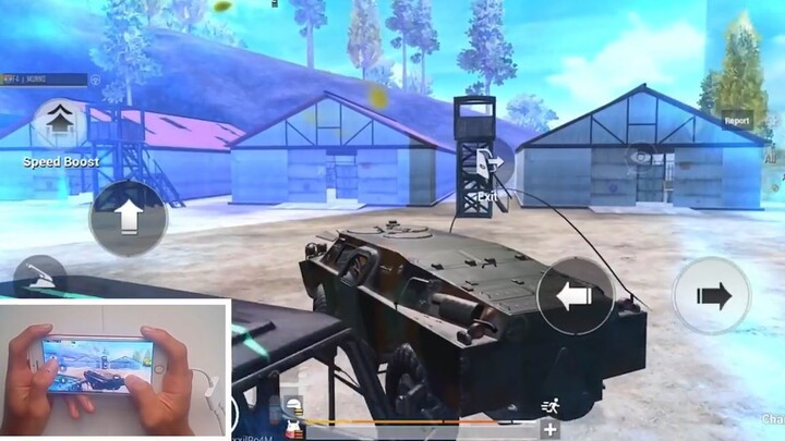King Of 4 FINGERS CLAW HANDCAM _ iPHONE 8 PLUS _ PUBG MOBILE