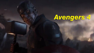 Video kompilasi adegan di film "Avengers: Endgame"