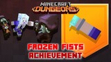 Frozen Fists Achievement, Minecraft Dungeons