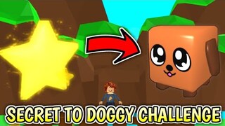 SECRET to DOGGY Challenge In Bubblegum Simulator