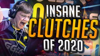 THE BEST PRO CLUTCHES OF 2020! (INSANE PLAYS) - CS:GO