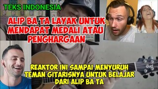 INDONESIAN DIAMOND🇲🇨💎 ALIP BA TA LAYAK DAPAT MEDALI || ALIP BA TA REACTION TEKS INDONESIA