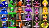 ROBLOX Rainbow Friends EVOLUTION of ALL JUMPSCARES in All Games #5 (Minecraft, Garry's Mod, Mobile)