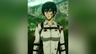 she's so🔥 mikasaackerman mikasa aot snk anime animeedit viral fyp foryou